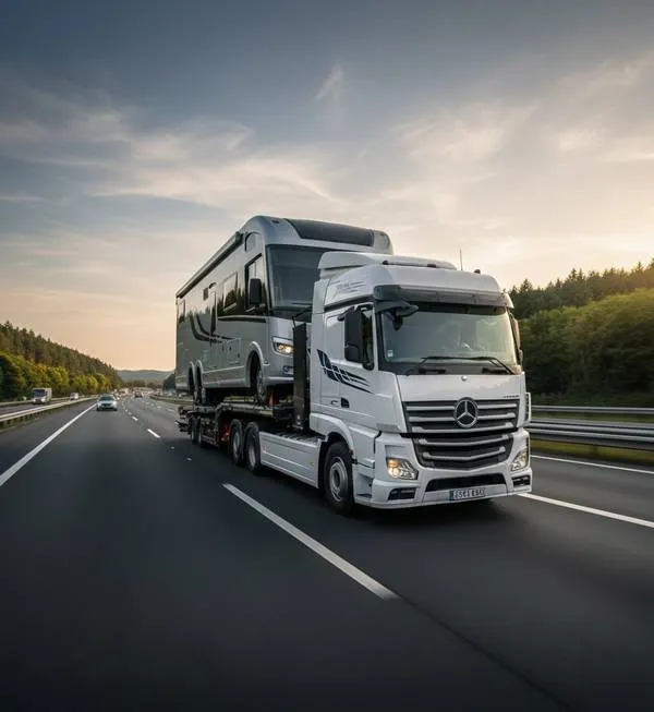 Transport camping-car