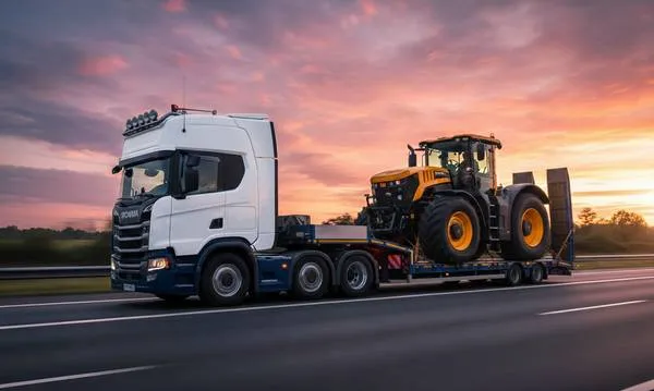 Transporter un tracteur